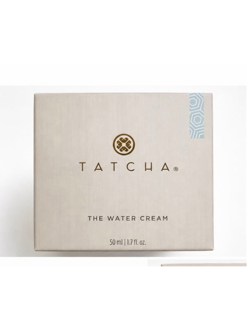 Tatcha The Water Cream 1.7 oz 50mL NEW SEALED Full Size Moisturizer